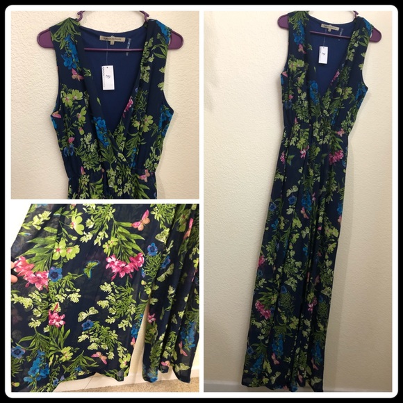 Foreign Exchange Jumpsuit Wide Leg Sleeveless NWT - Picture 1 of 11